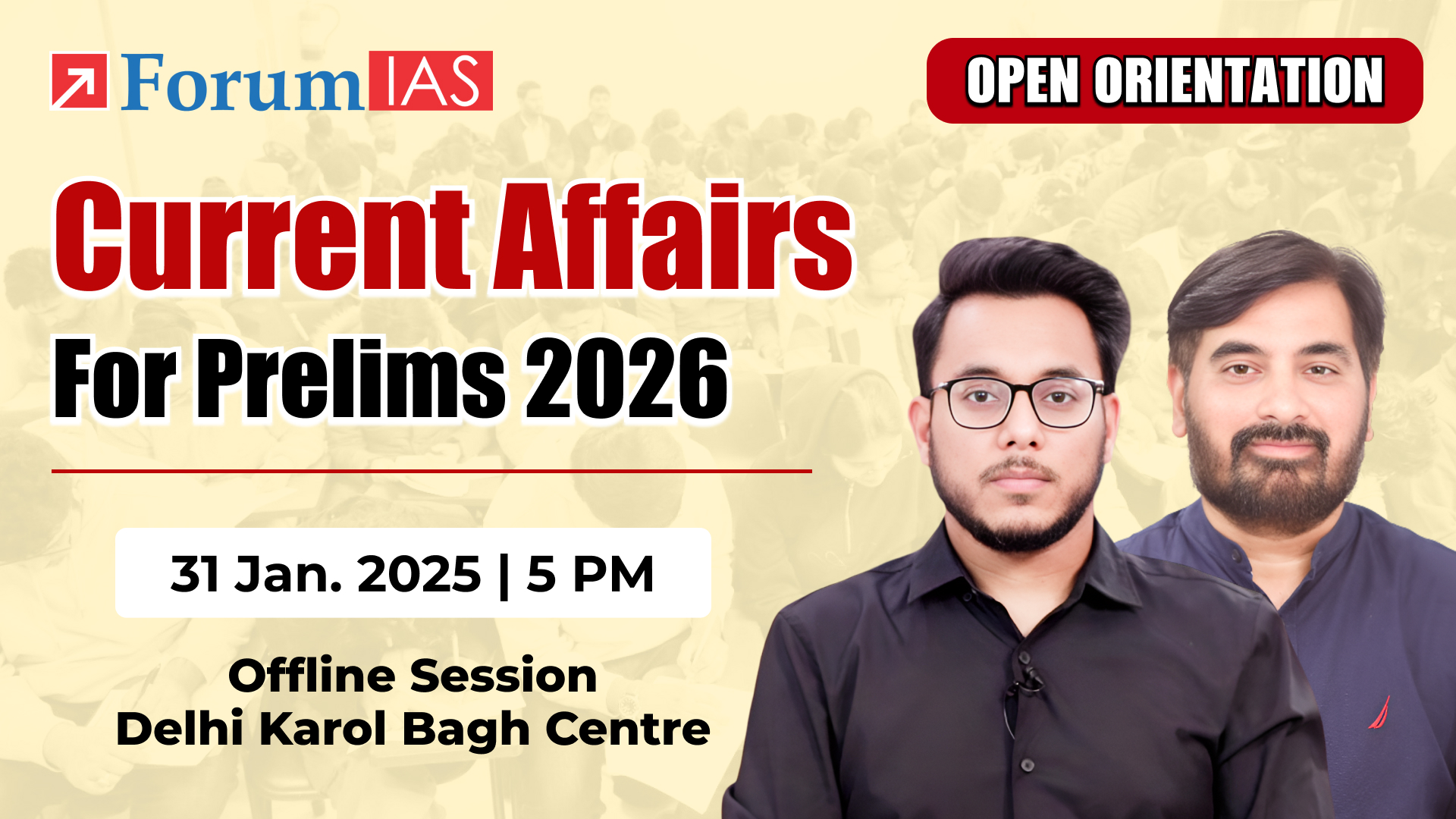 Open Orientation Current Affairs for Prelims 2026